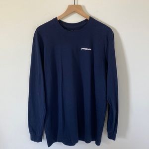 Men's Patagonia Long-Sleeved P-6 Logo Responsibili-Tee